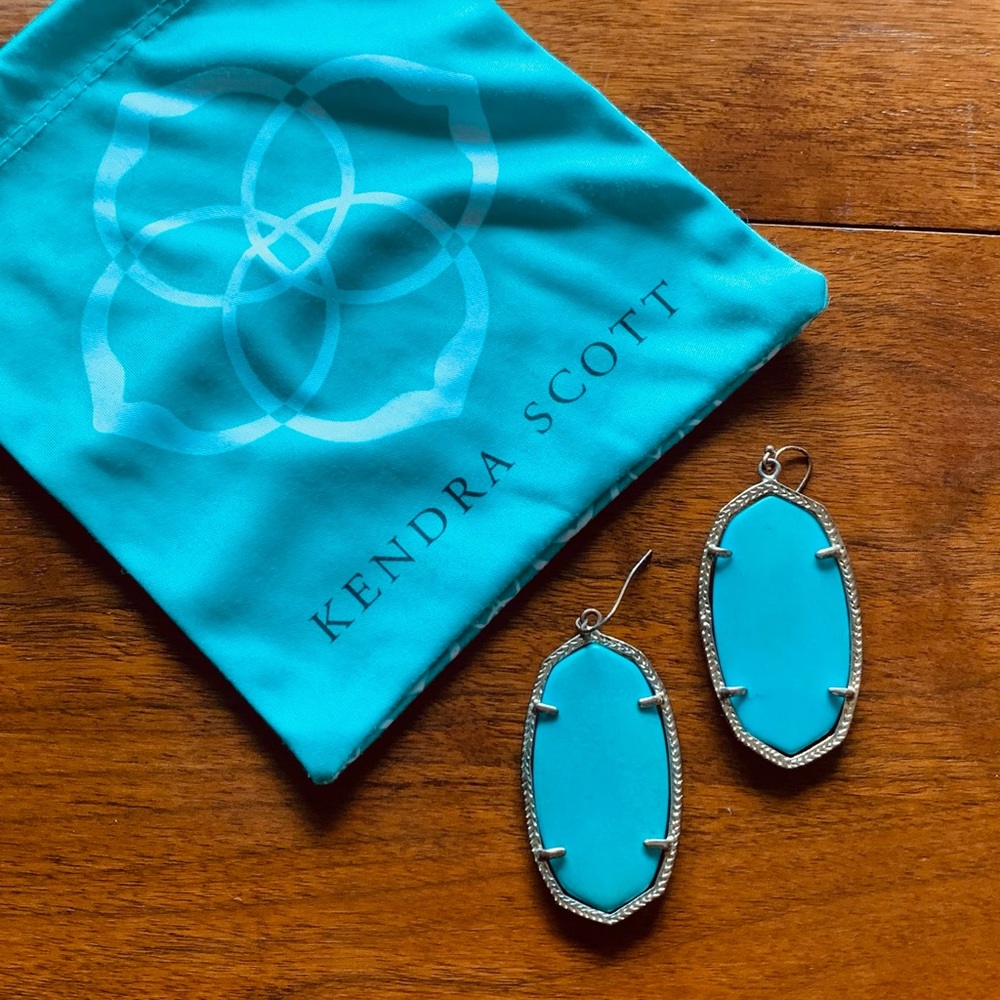 Kendra Scott Danielle Turqoise Earrings
